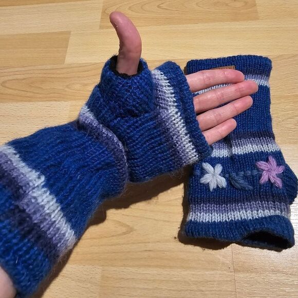 KYBER fingerless wool gloves - Picture 2 of 2